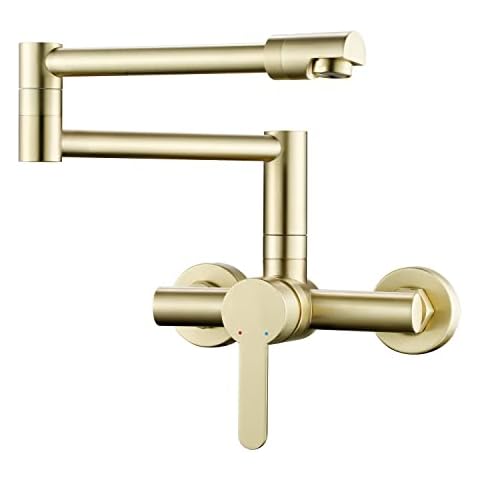 ESOP Grifo de Cocina Oro Cepillado Giratorio 360° Cover
