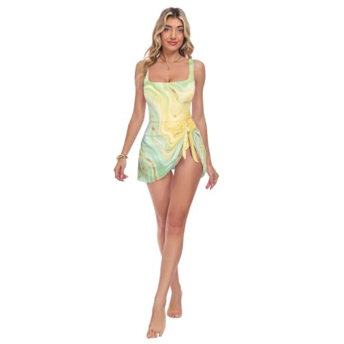 Maillot de bain une pièce avec jupe amovible idéal pour vos journées spa et plage