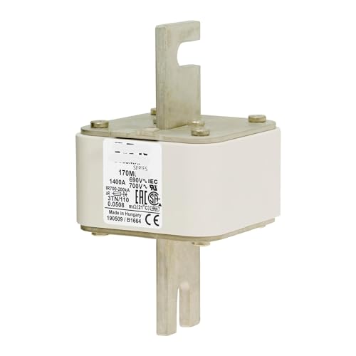 Fusible 690 V 170M6218 pour stopper les courts-circuits et sécuriser les démarreurs progressifs