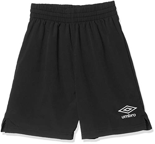 ハーフパンツ サッカー フットサル ゲームパンツ 吸汗速乾 ストレッチ ドライ キッズ ジュニア 男女兼用 BLK 150