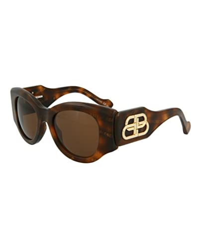 Balenciaga Round/Oval Sunglasses Havana Havana Brown Luxury Eyewear Made In Italy Acetate Frame Designer Fashion for Everyday Luxury2