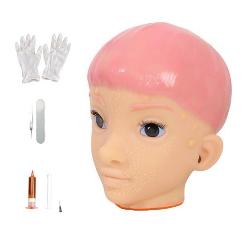 brenzo 2026 Adult Stress Relief Desk Figure with Refillable Popping Feature & Detail Cleaning Tool – Reusable Sensory Fidget Decor for Office, Home