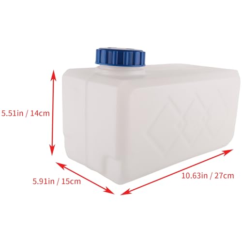 AWAOVV 5,5 L Kunststoff, Kraftstoff Tank, Benzinkanister Raftstofftank, ÖL Benzin Benzin Kunststoff Dieseltank für Truck Caravan Heiz öL Benzin Tank