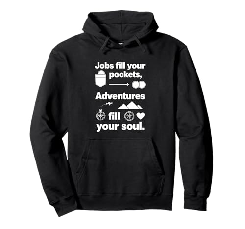 Jobs Fill Pocket Adventures Soul Travel �O���t�B�b�N�f�U�C�� �p�[�J�[