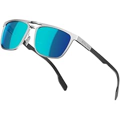 8792:silver Frame+blue Mirrored Lense