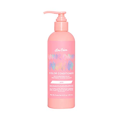 Lime Crime Unicorn Hair Color Conditioner, Pink - Tinted, pH Balanced Formula - Deepens, Revitalizes & Illuminates Hair Color - Vegan, Cruelty Free - 8 fl. oz.
