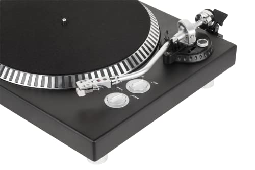 Krüger&Matz KM0517 TT-602 Platine Vinyle Noir/argenté - Les Beatles, Paul McCartney, John Lennon, RIngo Starr, George Harrison Krüger&Matz KM0517 TT-602 Platine Vinyle Noir/argenté – Image 3