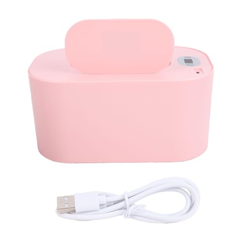 Calentador de toallitas de gran capacidad USB para bebés con calefacción superior