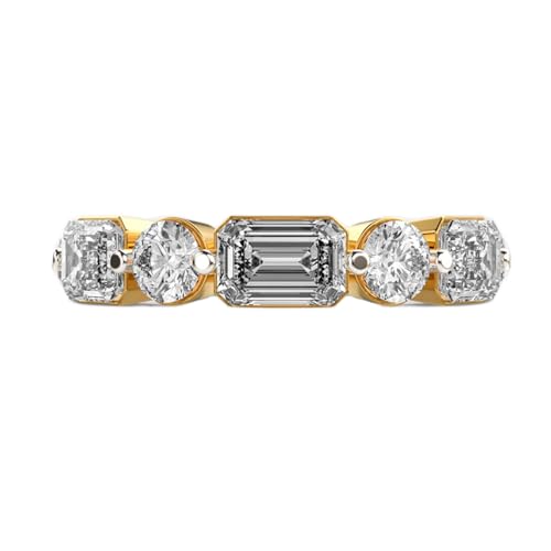 Bague Cadence Cristal en moissanite pour sublimer votre quotidien