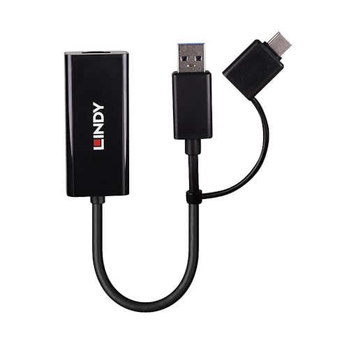 Adaptateur USB vers Ethernet LINDY 43412 USB 3.2 Gen 1 Gigabit Ethernet RJ 45 - vue 5