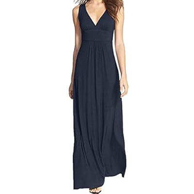 casual empire waist maxi dress