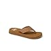 Reef Sandy Womens Beach Flip Flop, Soft Woven Strap Made From 100% Recycled PET, Tan, 11