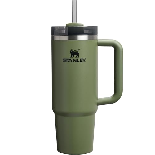 STANLEY(スタンレー) H2.0 真空クエンチャー 0.88L ドライパイン 880ml 保冷 頑丈 ストロー 水筒 夏 アウトドア 食洗機可 保証 (日本正規品)
