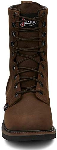 Justin Men's Drywall Work Boot Soft Toe Brown 12 D(M) US | Image 4