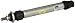 Parker P1A-S020SS-0080 Stainless Steel Metric ISO Air Cylinder, Round Body, Single Acting, Spring Return, Universal, Cushioned, 20 mm Bore, 80 mm Stroke, 8 mm Rod OD, 1/8" BSPP Port