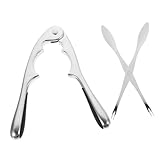 UTHCLO カニ脚クラッカー付き点シーフードツール 軽量コンパクト持ち運び簡単 強化合製 実用的なカニ皮むきとロブスタークランプ 食事の必需品