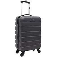 22" Wrangler Hardside Spinner Carry-On Luggage (Charcoal)