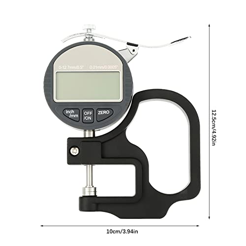 Calibrador digital para medición de grosor 0-12.7 mm miniatura 4