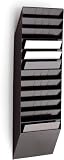 Durable Flexiboxx Prospekthalter A4 Quer, 12 Fächer, schwarz, 1709781060