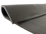 KAMAN ISOROLLS Dämmmatte 6–32mm Kautschuk Dämmung Rohrisolierung 1m x 1m selbstklebend, nicht ohne Kleber, UV Plus für Klima, Heizung, Kälte gegen Kondenswasser (nicht selbstklebend, 25 mm)