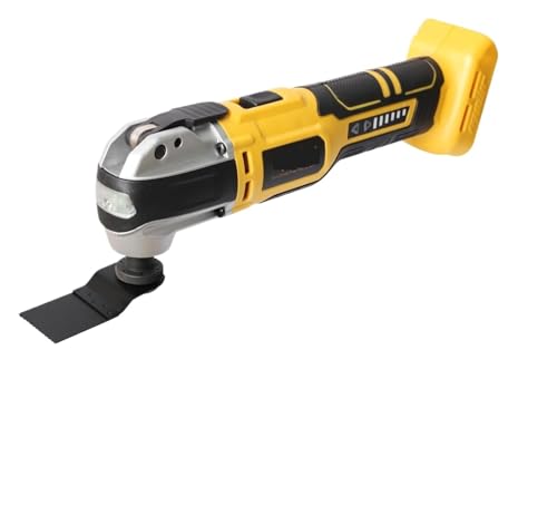 振動計、 コードレス振動ツール 18V 20V バッテリーと互換性のあるハンドヘルド振動鋸、スクレーピング、サンディング、木材の切断用