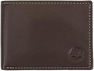 Timberland Męski portfel Blix Slimfold skórzany, Brązowy, rozmiar uniwersalny