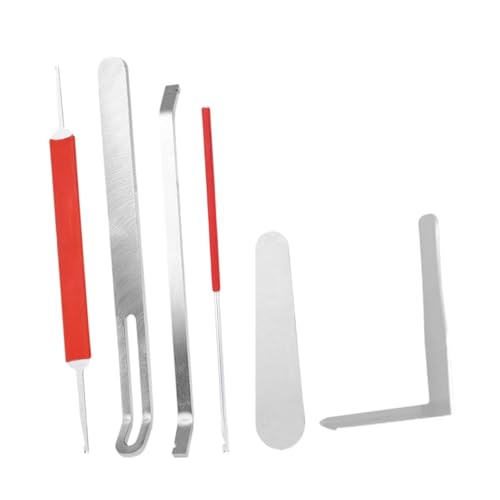 Colaxi 6Pcs Saxophone Repair Tool Woodwind Instrument Maintenance Kit Easy to Use Sturdy Practical for Sax, Clarinet, Flute, Piccolo