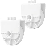 2 pcs AHJ72909001 Refrigerator Freezer Drawer Roller Replacement for LG Kenmore Freezer Tray Roller - Replaces...