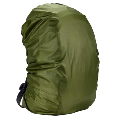 GCYEIDMA Mochila Deportiva Ajustable de 35/45 l, 2 Unidades, Funda Impermeable, portátil, for el Hombro, for Herramientas Exterior y Senderismo Funda Mochila Impermeable(Green 45L)