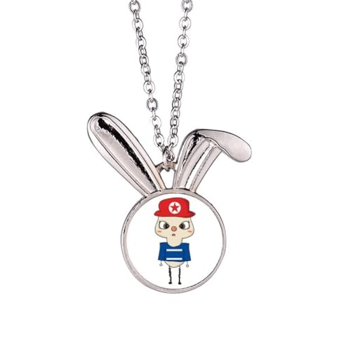 Pendentif lapin Asie du Nord Corée du Nord le cadeau idéal pour collectionneur