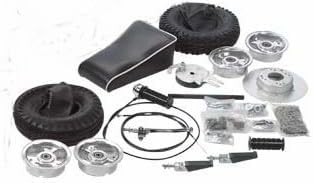 Mini Bike Kit with 10" Steel Wheels (No Frame)