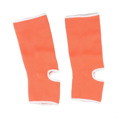 Chevillère légère pour le sport, bandages de pieds parfaits pour la boxe et les arts martiaux (orange, taille M)