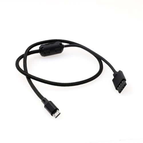 HangTon Ronin-S to Nucleus Nano Motor Power Cable Micro USB 12V 50cm for Tilta Ronin