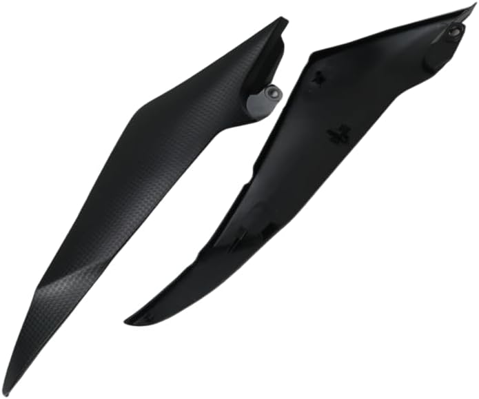Motorcycle Gas Tank Side Covers Unpainted Black Panel Fairing for Yamaha YZF R6 2008 2009 2010 2012 2013 2014 2015