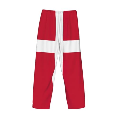 Pantalon de pyjama imprimé drapeau danois idéal pour vos vacances - 5