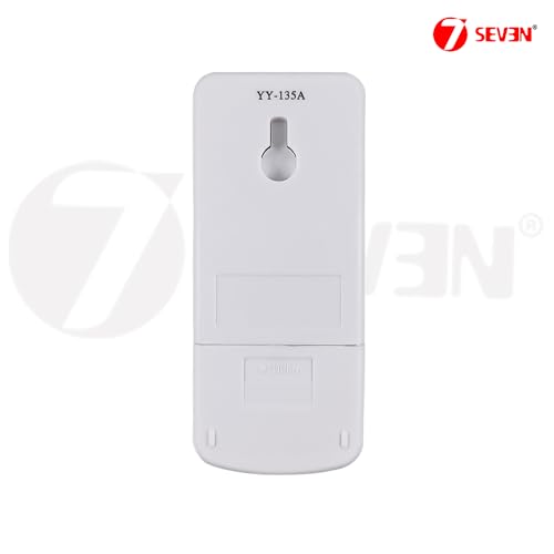 Image of 7SEVEN Compatible with Whirlpool AC Remote Control Model 135A Suitable for 1 1.5 2 Ton Split and Window Air Conditioner - Match Each Key by Key Exactly with Existing AC Remote Function