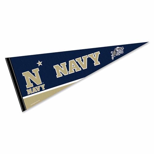 Navy Pennant Full Size Felt