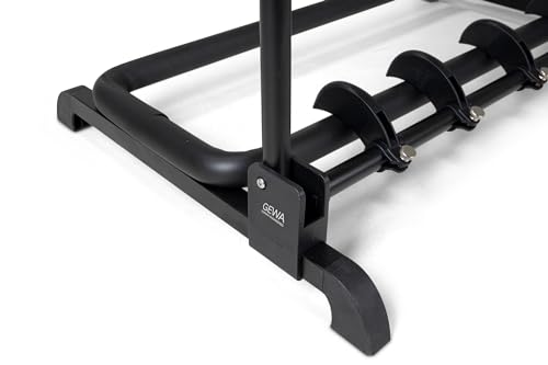 GEWA Support de guitare Multistand noir GS-105B réglable pour 5 instruments