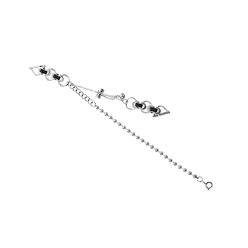Montre à bracelet en chaîne de perles pour sublimer un poignet fin