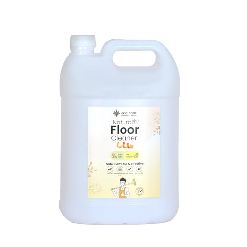 Image of Natural Floor Cleaner Liquid - 5L Pack For Home, Kitchen, Bathroom & Pet Areas, Herbal Enzyme-Based for Daily Mopping, Biodegradable, Chemical Free, Baby & Pet Safe, Multi-Surface Use