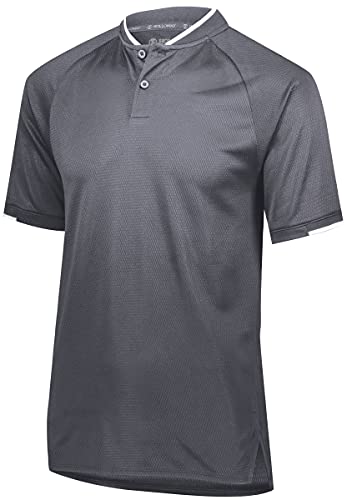 Holloway Recruiter Polo in Carbon and White #TOP20