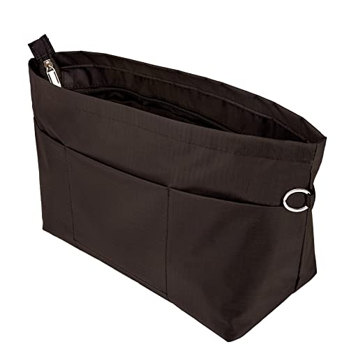 Image of Handbag Tote Purse Organizer Insert, Large, Coffee