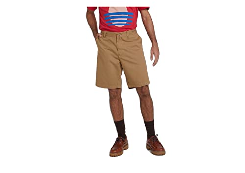 Bermuda Básica Masculina Em Sarja Chino - Marrom - 040