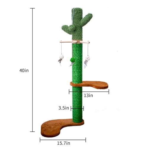 Rascador de pared Meowoou para gatos, 38 pulgadas miniatura 4