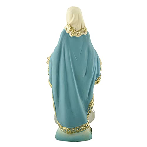 Plentifulhome Virgin Mary Statue Of Blessed Virgin Mother Mary Statues， Figurine Religious As Renaissance Collection Tabletop Decorations Gift (4.84 Inch Tall) #TOP1