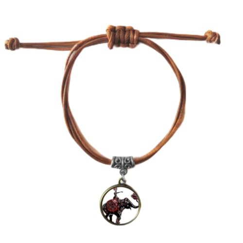 Bracelet la Performance de la Chine minorité en cuir pour homme et femme