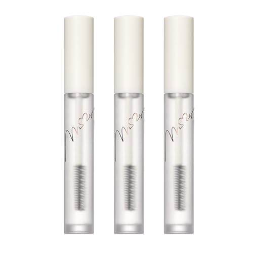 Miaeowve 3-pack Clear Eyebrow Gel, Waterproof & Smudge-proof Formula For All-day Wear, Transparent White One Size