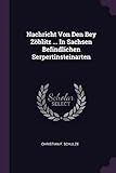  Nachricht Von Den Bey Zöblitz ... In Sachsen Befindlichen Serpertinsteinarten