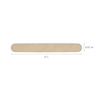 Vista 3 de ForPro Professional Collection Aplicadores de madera premium, no estériles, barras de depilación para depilación, grandes, 6 pulgadas de largo x
