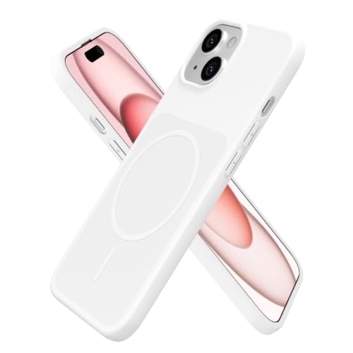 Coque iPhone 15 en silicone liquide lisse oakxco premium